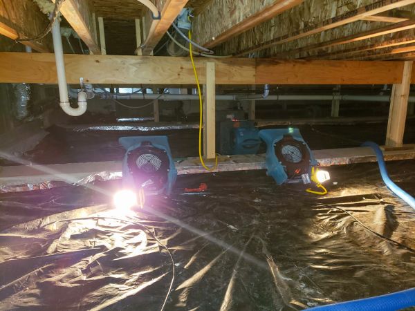 Crawlspace Water Removal in Bolingbrook